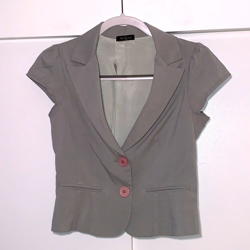 Sage green blazer